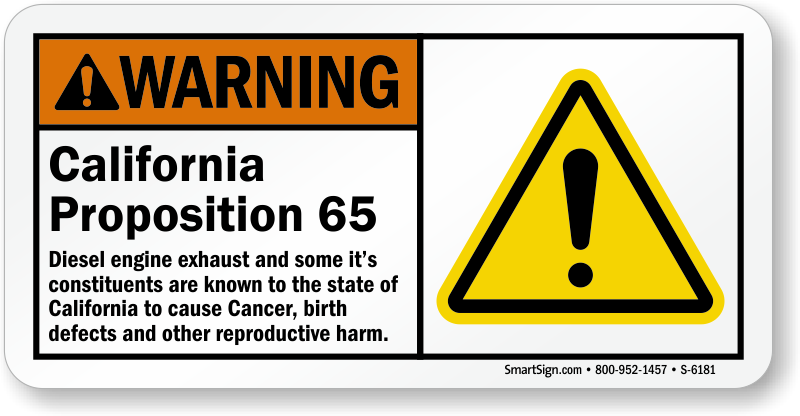 california proposition 65 warning crib mattresses