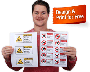 Rotating Machinery Danger OSHA / ANSI Warning Stickers Warning Sign  Stickers Warning Lables Warning Symbol Stickers