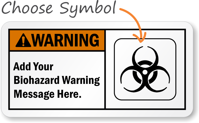 biohazard signs printable